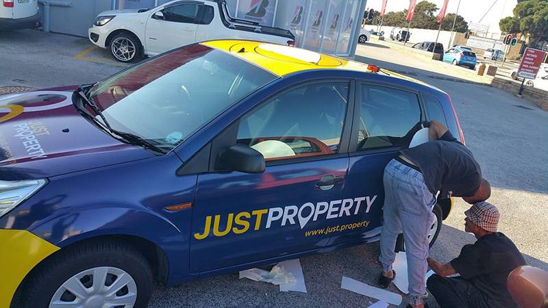 Vehicle Branding and Reception Signs