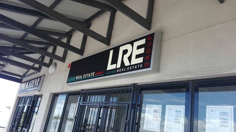 Lightbox Sign and Door Sign