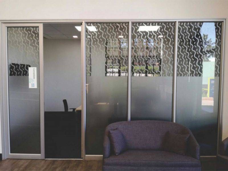 Sandblast and perspex Signs