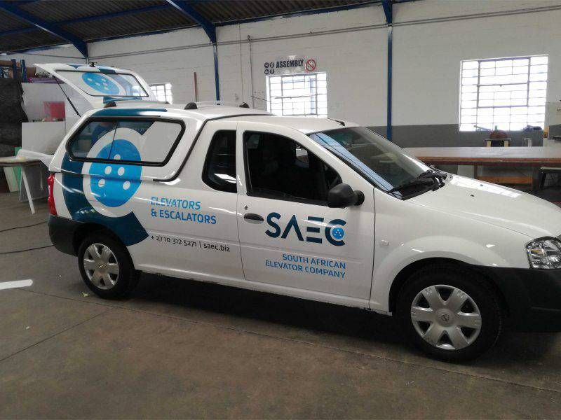 Vehicle Branding and Reception Signs