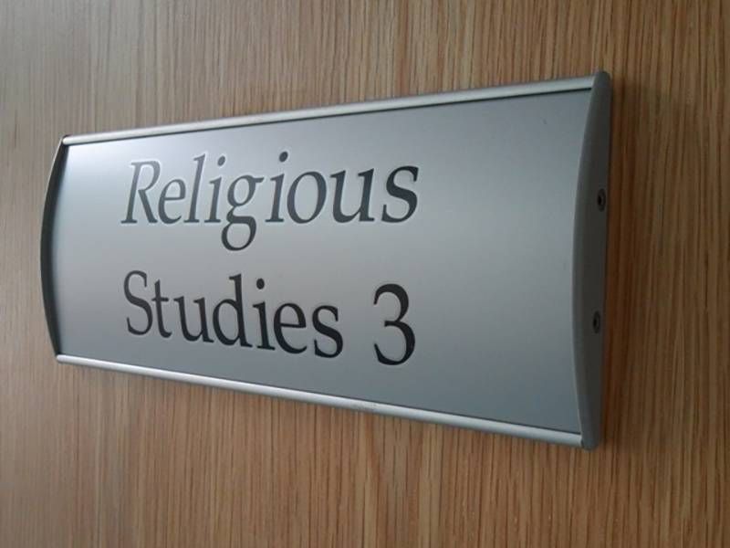 Lightbox Sign and Door Sign